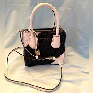 Michael Kors extra-small leather shoulder satchel
